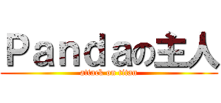 Ｐａｎｄａの主人 (attack on titan)