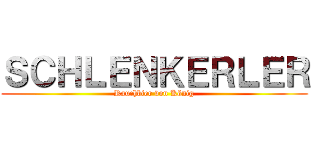 ＳＣＨＬＥＮＫＥＲＬＥＲ (Rauchbier von König)