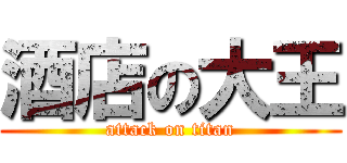 酒店の大王 (attack on titan)