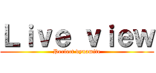 Ｌｉｖｅ ｖｉｅｗ (Perfect dynamite)