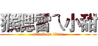 猴腮雷ㄟ小甜 (attack on titan)