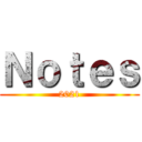 Ｎｏｔｅｓ (2021)