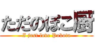 ただのぽこ厨 (I just love Pokota)