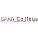 ＣＰＡＲ Ｃｏｌｌａｇｅ (Raffael Luis T. Caritativo)