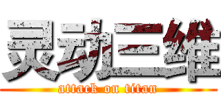 灵动三维 (attack on titan)