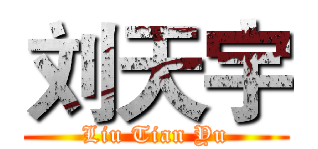 刘天宇 (Liu Tian Yu)