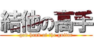 結他の高手 (god hand of the guitar)
