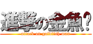 進撃の金魚佬 (attack on goldfish man)