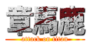 章馬鹿 (attack on titan)
