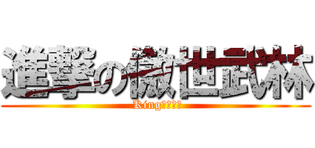 進撃の傲世武林 ( King筱草製作)