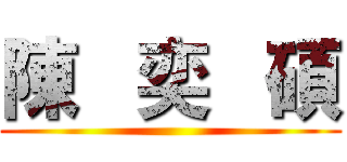 陳   奕   碩 ()
