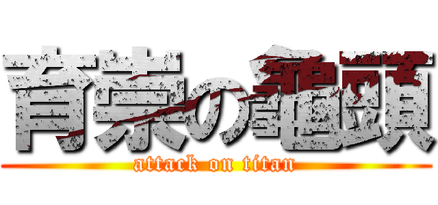 育崇の龜頭 (attack on titan)