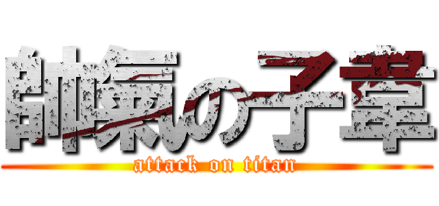 帥氣の子韋 (attack on titan)