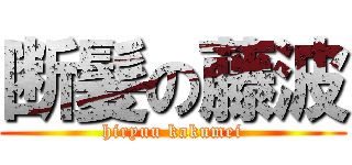 断髪の藤波 (hiryuu kakumei)