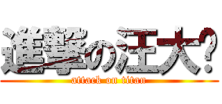 進撃の汪大奶 (attack on titan)