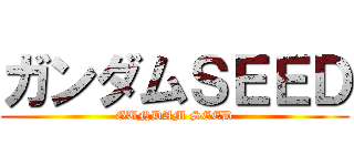 ガンダムＳＥＥＤ (GUNDAM SEED)