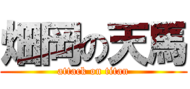 畑岡の天馬 (attack on titan)