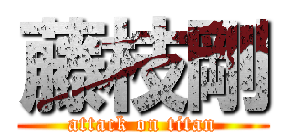 藤枝剛 (attack on titan)