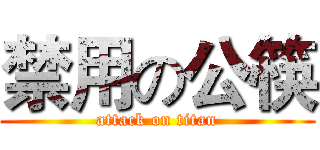 禁用の公筷 (attack on titan)