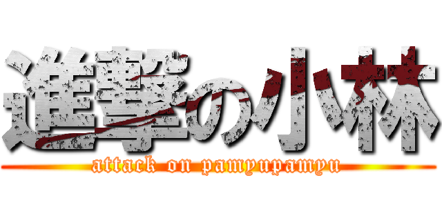 進撃の小林 (attack on pamyupamyu)