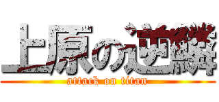 上原の逆鱗 (attack on titan)