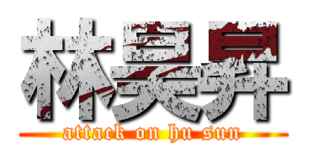 林昊昇 (attack on hu sun)
