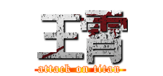 王霄 (attack on titan)