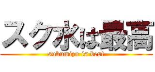 スク水は最高 (sukumizu is best)