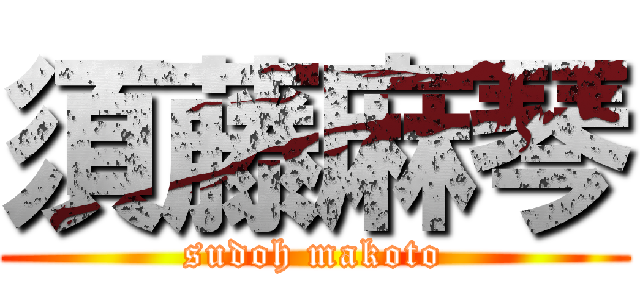 須藤麻琴 (sudoh makoto)