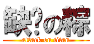 缺鈣の粽 (attack on titan)