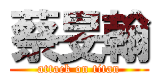 蔡旻翰 (attack on titan)