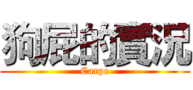 狗屁的實況 (Carpe)