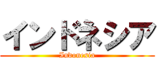インドネシア (Indonesia)