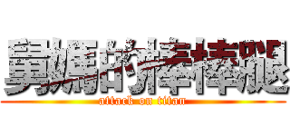 舅媽的棒棒腿 (attack on titan)