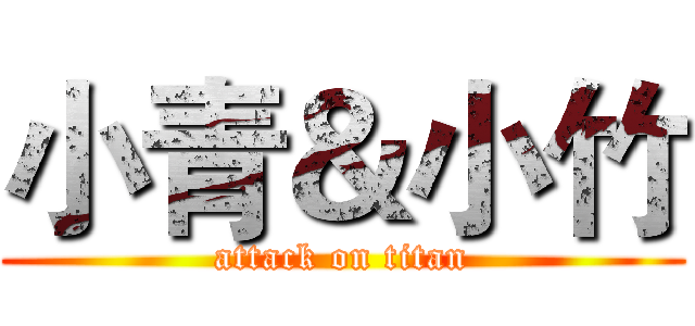 小青＆小竹 (attack on titan)