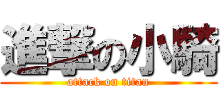 進撃の小騎 (attack on titan)