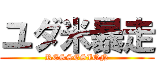 ユダ米暴走 (RESSESION)