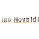 Ｉｇｏ Ｎｏｖａｌｄｉ (Sandri)