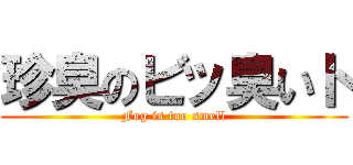 珍臭のビッ臭いト (Fog is too smell)