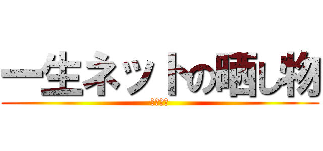 一生ネットの晒し物 (野獣先輩)