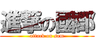 進撃の國郡 (attack on sam)