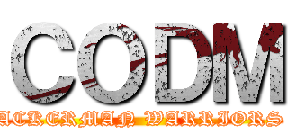 ＣＯＤＭ (ACKERMAN WARRIORS)