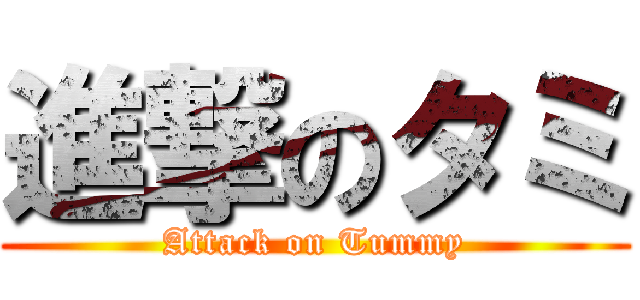 進撃のタミ (Attack on Tummy)