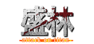 盛林 (attack on titan)