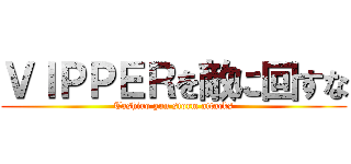 ＶＩＰＰＥＲを敵に回すな (Tashiro gun storm attacks)