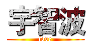 宇智波 (love)