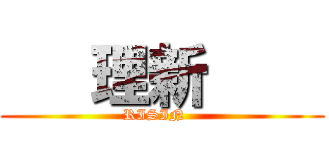    理新     (RISIN   )
