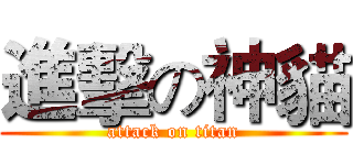 進擊の神貓 (attack on titan)