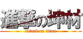 進撃の坤材 (attack on titan)