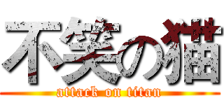 不笑の猫 (attack on titan)